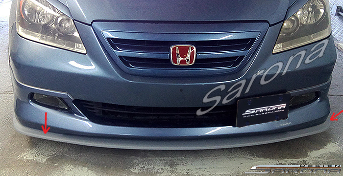 Custom Honda Odyssey  Mini Van Front Lip/Splitter (2005 - 2010) - $249.00 (Part #HD-018-FA)